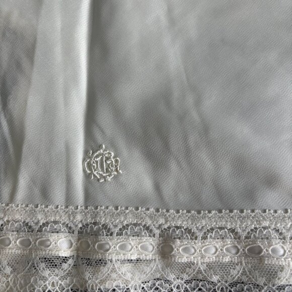 Christian Dior Vintage Ivory Full Slip - Picture 9 of 12
